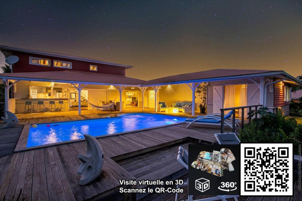 Luxueuse Villa Katleya, Vue Mer Le Vauclin Eksteriør billede